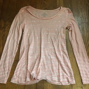 Old Navy Sequin Long Sleeve Shirt